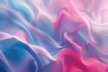 Obraz premium Soft, glowing gradients blending seamlessly together, Abstract white and orange fabric with unique patterns and textures, AI generated