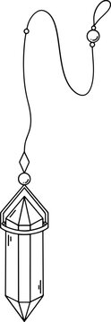 crystal pendulum
