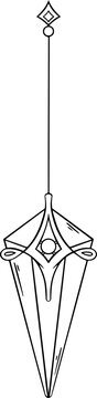 crystal pendulum