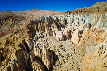 Zanda/Zhada Earthen Forest and Xiayi gully in Tibet	