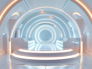 Obraz premium 무대 배경