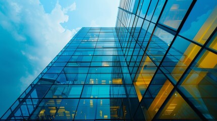 Obraz premium modern office building in the city