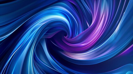 Abstract background forming a colorful swirl