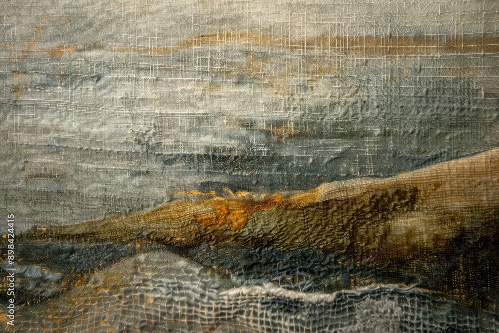 Poster subtle textures and patterns emerging from the washes, ai generated
