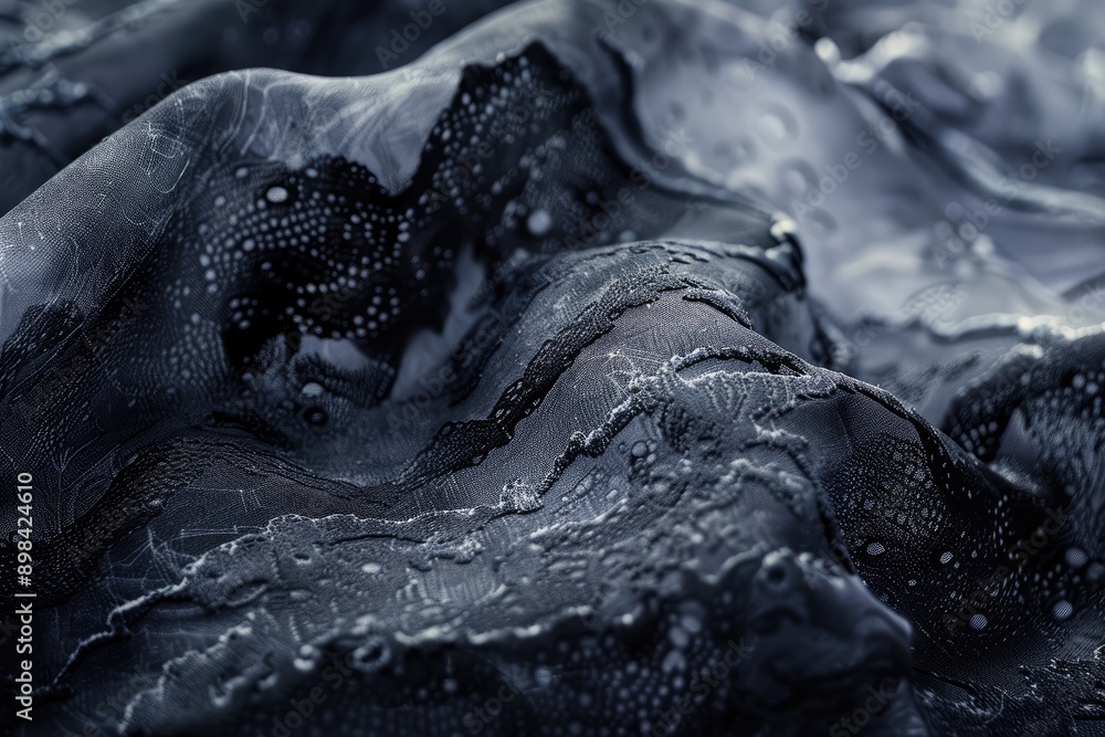 Poster subtle textures and patterns emerging from the washes, ai generated
