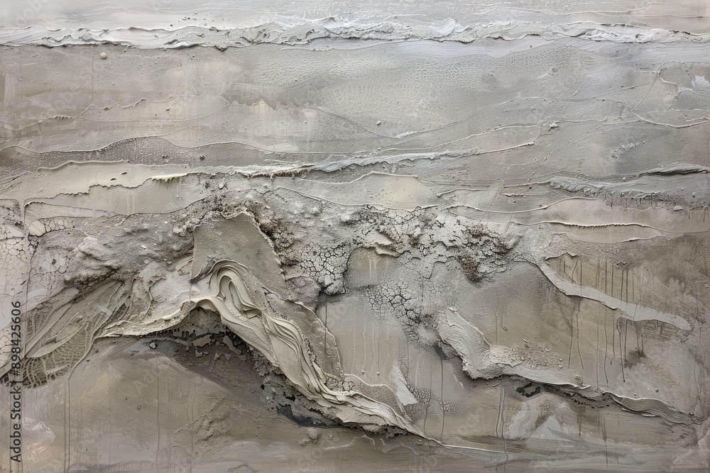 Poster subtle textures and patterns emerging from the washes, ai generated