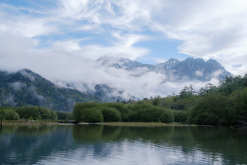 山の風景