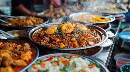 Obraz premium halal food