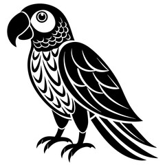 Fototapeta premium parrot vector
