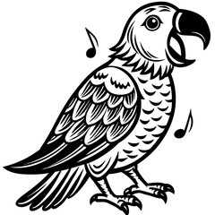 parrot vector