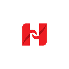 H Logo Icon Vector. Letter H Logo Symbol