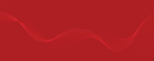 abstract red wave background