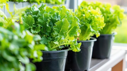 Small terrace garden with edible plants, combining beauty and utility