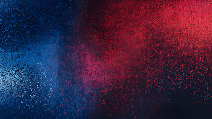 Fototapeta premium Dark blue red grainy background with vibrant noise texture for gradient abstract retro poster design