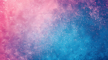 Neon blue pink grainy gradient background with colorful noise texture for summer banner design