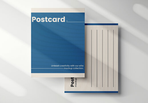 Simple Postcard Mockup