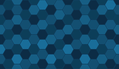 Seamless hexagon pattern. Medical technology background.