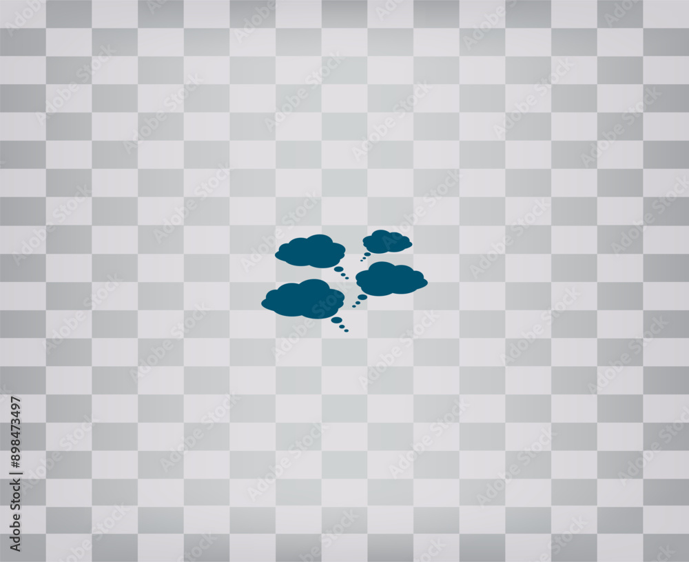 Poster vector illustration on a gray background with a gradient