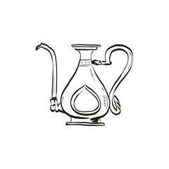 Hand draw la dolce vita vintage doodles collection. Illustrations for invitations, menus and parties. La dolce vita italian style. summer holidays in the village of Provence.