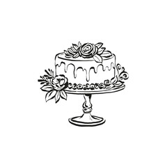 Hand draw la dolce vita vintage doodles collection. Illustrations for invitations, menus and parties. La dolce vita italian style. summer holidays in the village of Provence.