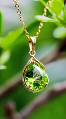 wearing jewelry with peridot. Incorporate gold and green tones in your attire to attract prosperity