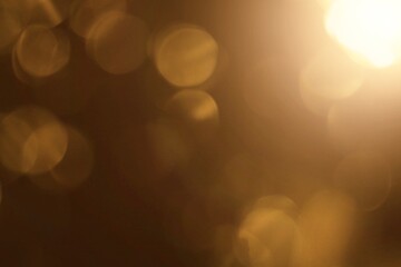 blurred shiny sunrays bokeh light effect