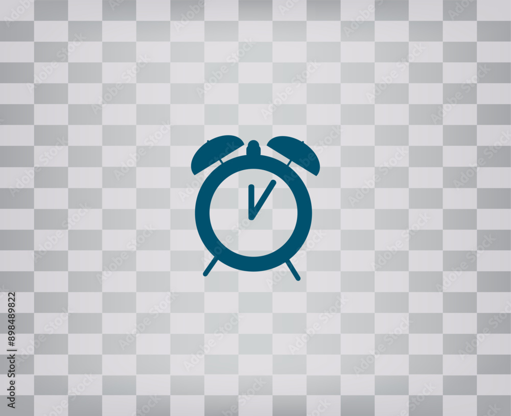 Poster vector illustration with shadow on gradient background