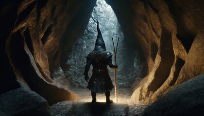the dwarf in the cave

