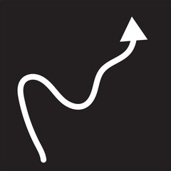 Bounce effect arrows set. Manga and comic stile design elements. Soccer, football, tennis, basketball ball jump trajectory.  vector illustration. EPS 10/AI