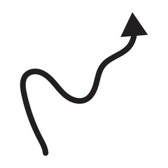 Bounce effect arrows set. Manga and comic stile design elements. Soccer, football, tennis, basketball ball jump trajectory.  vector illustration. EPS 10/AI