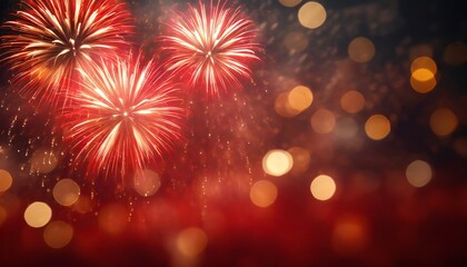 Fototapeta premium fireworks in the night sky