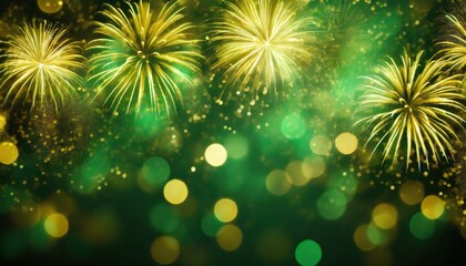 Obraz premium fireworks in the night sky