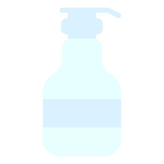 Shampoo icon flat