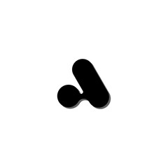 Logo a initial a vektor illustration company