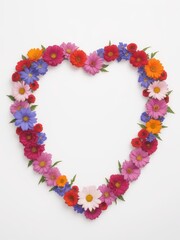 Heartfelt Blossoms Frame