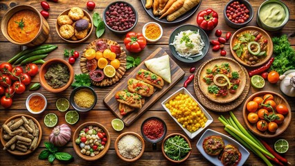 Fototapeta premium food-table