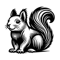 Squirrel vector, squirrel logo