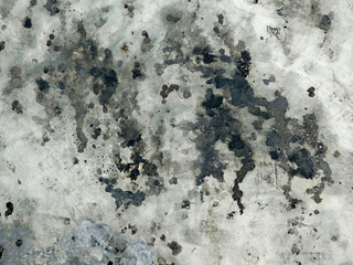 engine oil drop on concrete floor texture background
