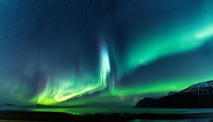 Aurora: sky lights.