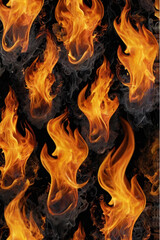 Fototapeta premium fire background