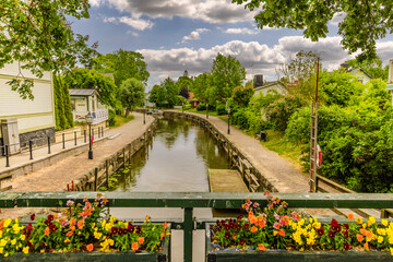 Tranquil and scenic village of Trosa in central Sweden