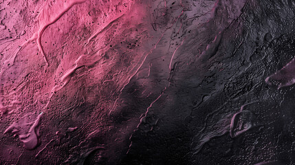 Black and pink grainy gradient background with colorful noise texture for retro banner design