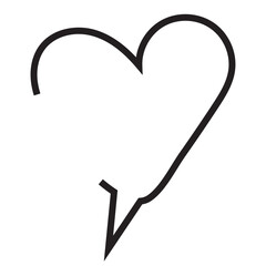 Comic hand drawn loose speech bubble frame. Cute line decoration for title, notes, dialog, chat, think, headline, talk, comment expression. Callout balloon. vector illustration. EPS 10/AI