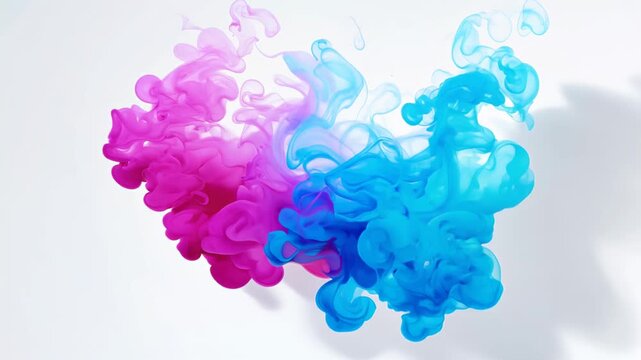 Neon text "girl or boy?" in pink and blue with a smoky background.
Concept: Ideal for gender reveal parties, baby shower invitations, and related celebrations