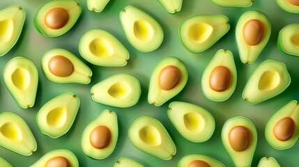 avocado pattern generative ai