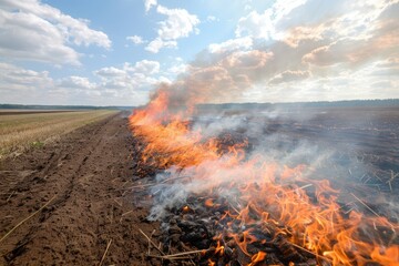 Eco-Conscious Farming: Addressing Air Pollution Through Alternative Waste Disposal Methods