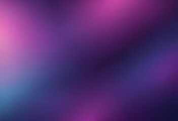 Blurred color gradient purple pink blue grainy color gradient background dark abstract backdrop banner poster card wallpaper website header design