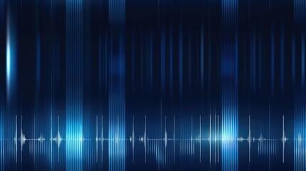 Wavy lines of purple, pink, and blue flow across a dark background of twinkling stars SEAMLESS PATTERN