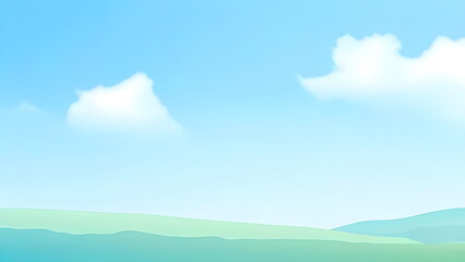 Fototapeta premium blue sky backdrop