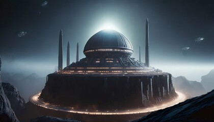 Obraz premium alien ufo 